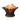 FLARED WOODEN FIRE BOWL Himalayan Salt Lamp