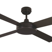 Luna 52 Ceiling Fan Black