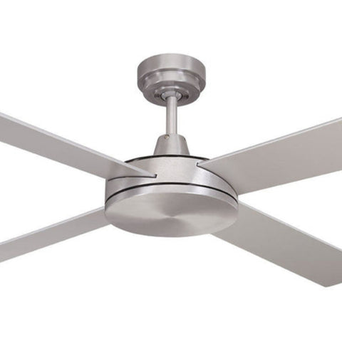 Luna 52 Ceiling Fan Brushed Chrome