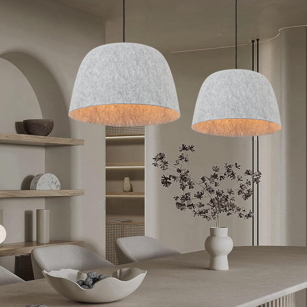 Malin Pendant Grey Felt