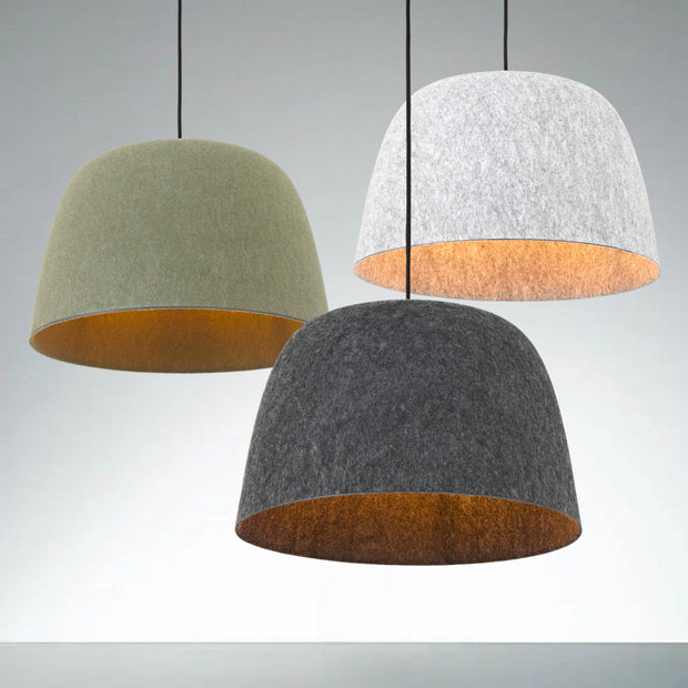 Malin Pendant Grey Felt