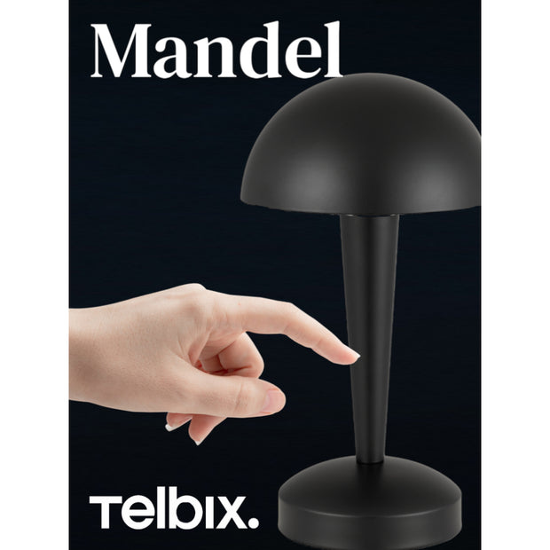 Mandel 5w 3000K E14 Touch Lamp Black