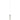 Manga E27 Clear Glass and Brass Cylinder Pendant Light