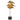 MAPEL 6w LED 3000K Touch Dimmable Switch Antique Brass and Black Marble Table Lamp