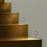 Maren Round Stair Downlight 2w CCT White+Black+Gold IP20