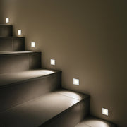 Maren Square Stair Downlight 2w CCT White+Black+Gold IP20