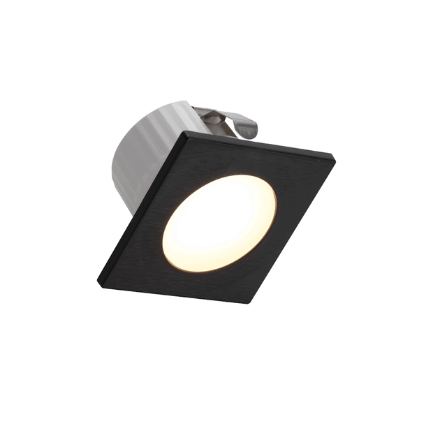 Maren Square Stair Downlight 2w CCT White+Black+Gold IP20