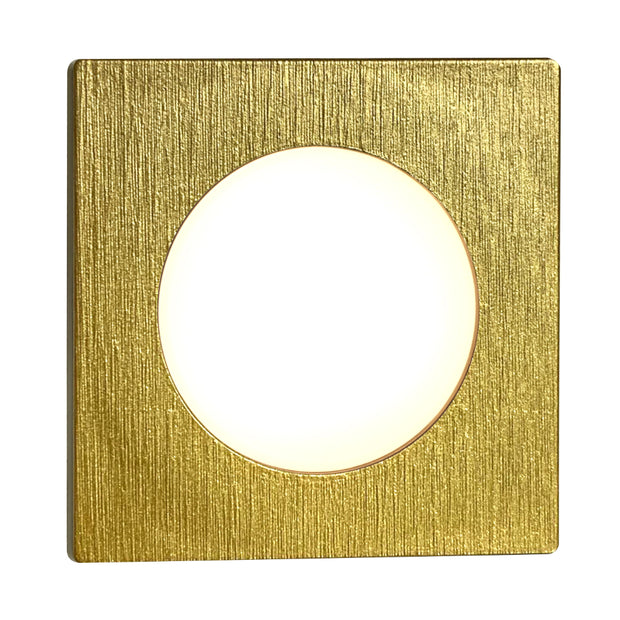 Maren Square Stair Downlight 2w CCT White+Black+Gold IP20