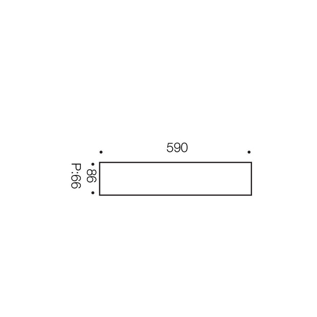 MARINA 18W LED 5000K IP65 590mm Batten Light
