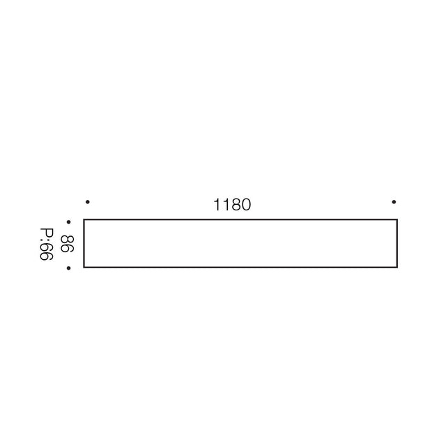 MARINA 36W LED 5000K IP65 11800mm Batten Light