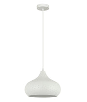 Marrakesh Pendant Champagne Glass Shape White