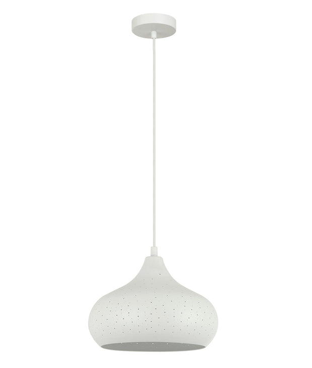 Marrakesh Pendant Champagne Glass Shape White