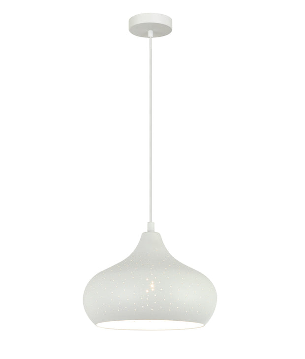 Marrakesh Pendant Champagne Glass Shape White