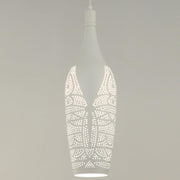 Marrakesh Pendant Bottle Shape White