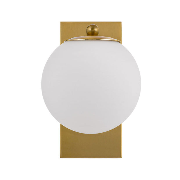 Marsten Wall Light Antique Gold and Opal