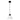 Matisse 1 Light Black and Clear Glass G9 IP44 Pendant