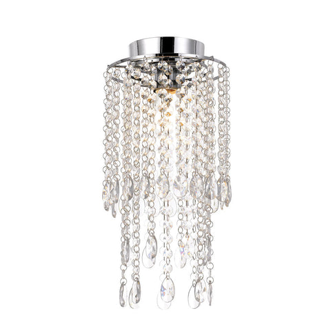 MAY Chrome and Crystal Hanging DIY Batten Fix