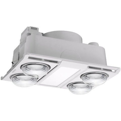 Profile Panel 4 Heat Light Exhaust White