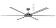 Albatross II 84 DC Smart Ceiling Fan Brushed Nickel