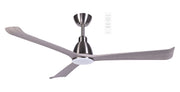 Polo DC 52 Smart Ceiling Fan Nickel and Driftwood with Dimmable CCT LED Light