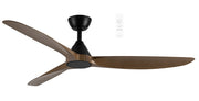 Seaforth DC 52 Smart Ceiling Fan Matt Black and Teak