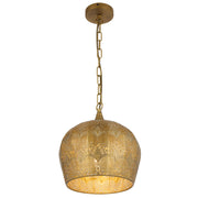 Mersin Pendant Antique Brass