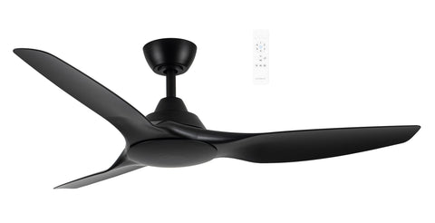 Impact DC 52 Smart Ceiling Fan Black