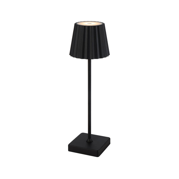 Mindy 3w CCT LED Rechargeable Black Sand Table Lamp