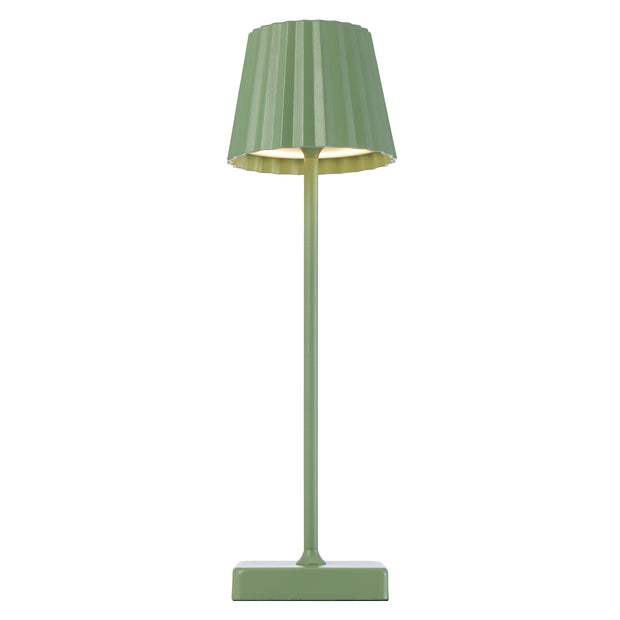 Mindy 3w CCT LED Rechargeable Eco Green Table Lamp