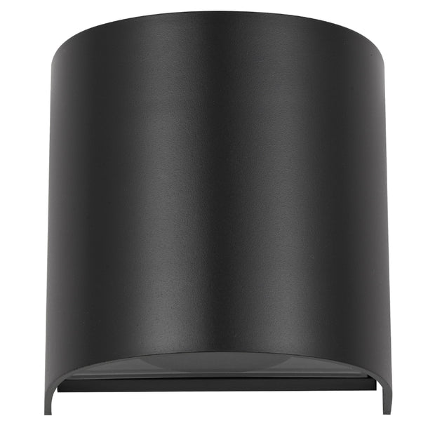 Miro 1 IP65 Exterior Wall Light Black Sand