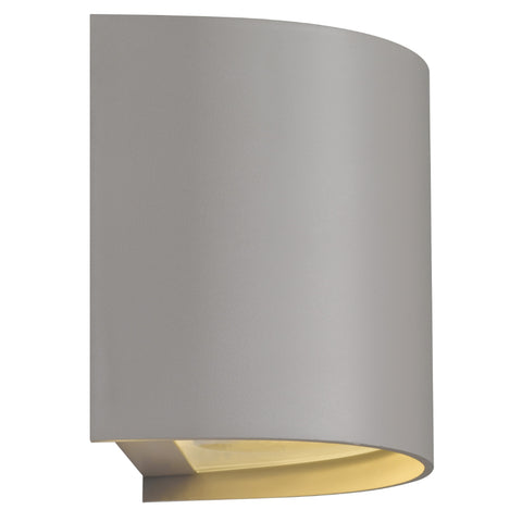 Miro 1 IP65 Exterior Wall Light Grey Sand