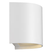 Miro 1 IP65 Exterior Wall Light White Sand