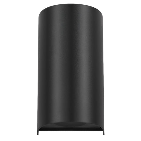 Miro 2lt Up/Down IP65 Exterior Wall Light Black Sand