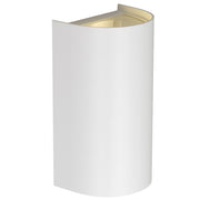 Miro 2lt Up/Down IP65 Exterior Wall Light White Sand