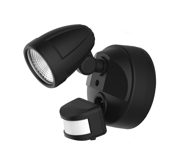 Bandit CCT LED Exterior IP54 Single Spot Sensor 12W Matt Black