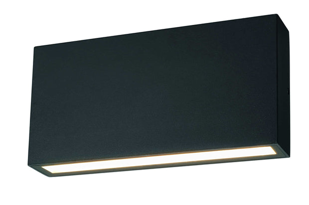 Modus 10W LED CCT Wall Exterior Medium Matt Black