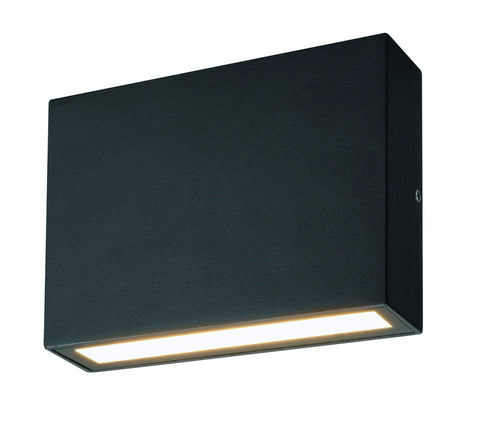 Modus 6W LED CCT Wall Exterior Small Matt Black