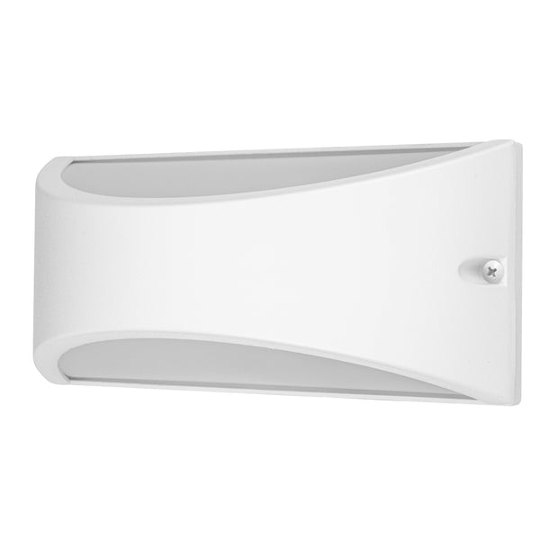 Taurus E27 Flush Wall Exterior White