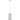 Modello Embossed Oblong Pendant White