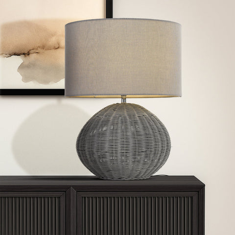 Mohan 38 Table Lamp Grey
