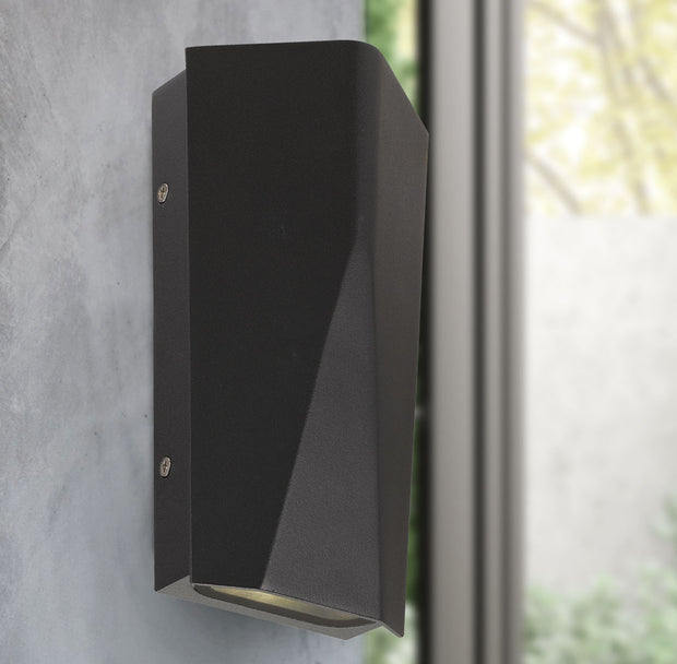 MONZA 11w 4000K IP65 Black Up and Down Light