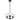 Moreno2 3lt Pendant Black with Clear Glass E14