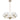 Moreno2 5lt Pendant Antique Silver with Clear Glass E14