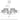Moreno2 5lt Pendant Antique Silver with Clear Glass E14