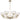 Moreno2 8lt Pendant Antique Silver with Clear Glass E14