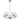 Moreno 5lt Pendant Antique Silver with Clear