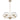 Moreno 5lt Pendant Antique Silver with Clear