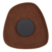 MORO 5W LED 3000K Black and Brown Felt Acoustic Wall Light