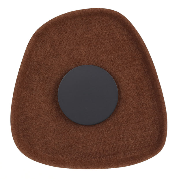 MORO 5W LED 3000K Black and Brown Felt Acoustic Wall Light