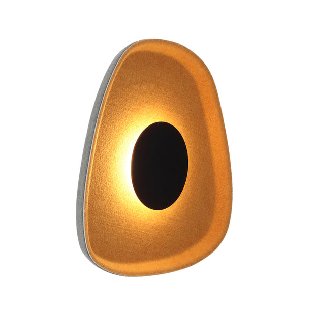 MORO 5W LED 3000K Black and Orange Felt Acoustic Wall Light